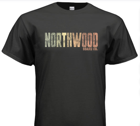 Campfire Wood Grain T-shirt